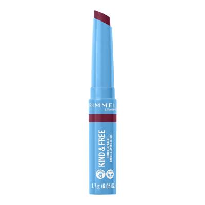 Rimmel London Kind &amp; Free Tinted Lip Balm Balsam de buze pentru femei 4 g Nuanţă 006 Berry Twist