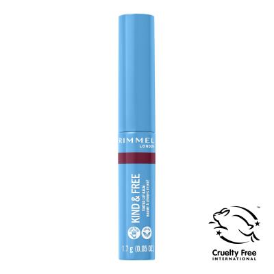 Rimmel London Kind &amp; Free Tinted Lip Balm Balsam de buze pentru femei 4 g Nuanţă 006 Berry Twist