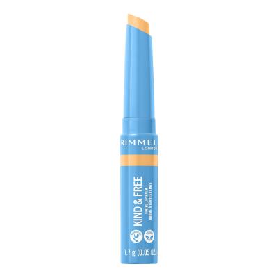 Rimmel London Kind &amp; Free Tinted Lip Balm Balsam de buze pentru femei 4 g Nuanţă 001 Air Storm