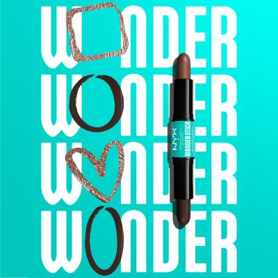 NYX Professional Makeup Wonder Stick Anticearcăn pentru femei 8 g Nuanţă 08 Deep Rich