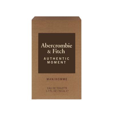 Abercrombie &amp; Fitch Authentic Moment Apă de toaletă pentru bărbați 50 ml