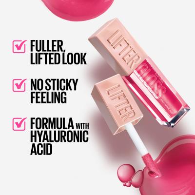 Maybelline Lifter Gloss Luciu de buze pentru femei 5,4 ml Nuanţă 21 Gummy Bear