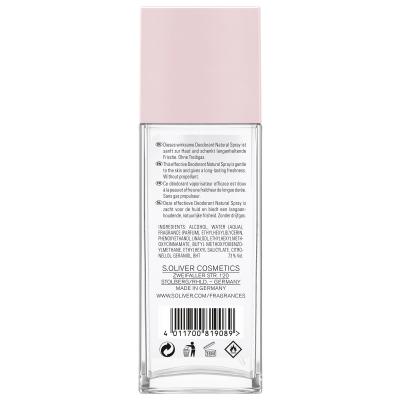 s.Oliver Pure Sense Deodorant pentru femei 75 ml