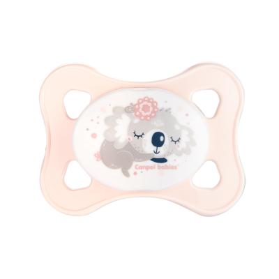 Canpol babies Sleepy Koala Mini Soother Pink 0-2m Suzete pentru copii 2 buc