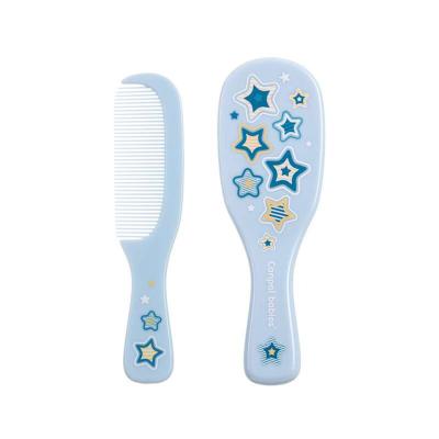 Canpol babies Newborn Baby Baby Brush With Comb Stars Piepteni de păr pentru copii Set