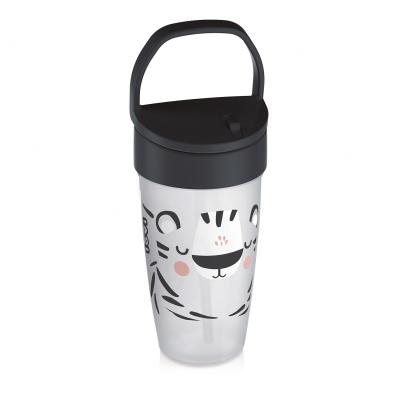 LOVI Salt&amp;Pepper Cup With Straw Căni pentru copii 250 ml