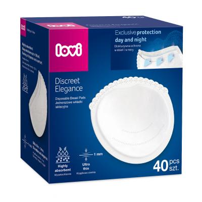 LOVI Discreet Elegance Disposable Breast Pads White Inserții pentru sutien pentru femei Set