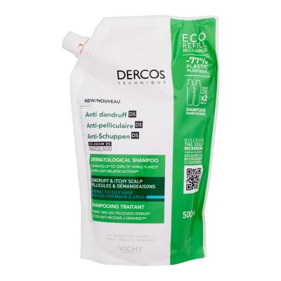 Vichy Dercos Anti-Dandruff Normal to Oily Hair Șampon Rezerva 500 ml