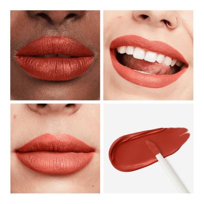 Rimmel London Lasting Mega Matte Liquid Lip Colour Ruj de buze pentru femei 7,4 ml Nuanţă Scarlet Flames