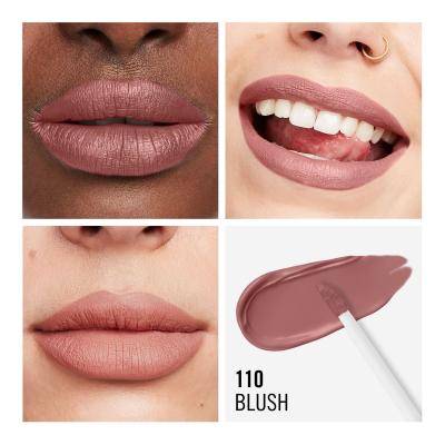 Rimmel London Lasting Mega Matte Liquid Lip Colour Ruj de buze pentru femei 7,4 ml Nuanţă Blush