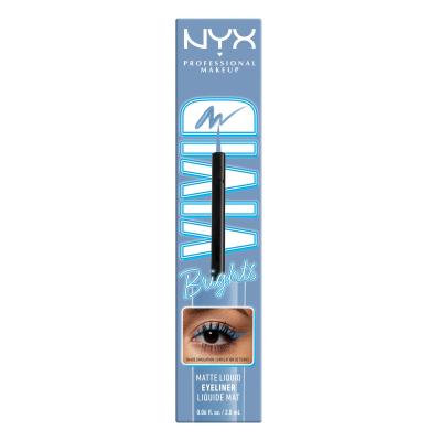 NYX Professional Makeup Vivid Brights Tuș de ochi pentru femei 2 ml Nuanţă 05 Cobalt Crush