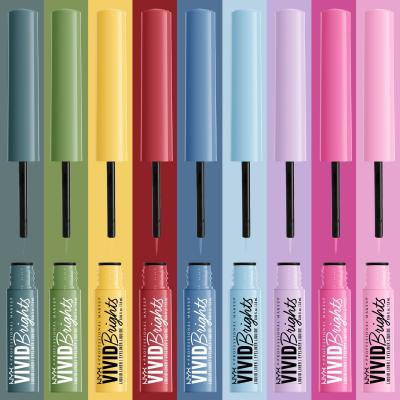 NYX Professional Makeup Vivid Brights Tuș de ochi pentru femei 2 ml Nuanţă 08 Don´t Pink Twice