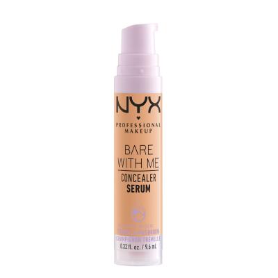 NYX Professional Makeup Bare With Me Serum Concealer Anticearcăn pentru femei 9,6 ml Nuanţă 5.5 Medium Golden