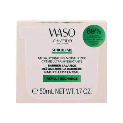 Shiseido Waso Shikulime Mega Hydrating Moisturizer Cremă de zi pentru femei Rezerva 50 ml