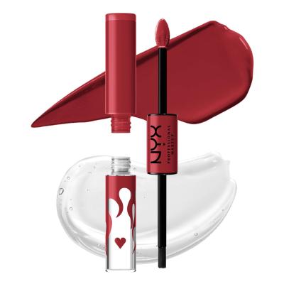 NYX Professional Makeup Shine Loud Ruj de buze pentru femei 3,4 ml Nuanţă 34 Rebel In Red Serrano