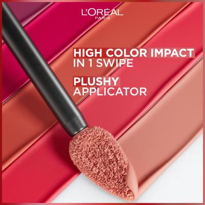 L&#039;Oréal Paris Infaillible Matte Resistance Lipstick Ruj de buze pentru femei 5 ml Nuanţă 245 French Kiss