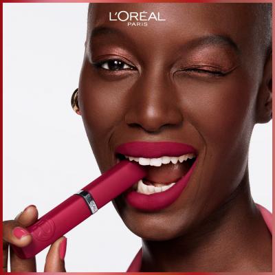 L&#039;Oréal Paris Infaillible Matte Resistance Lipstick Ruj de buze pentru femei 5 ml Nuanţă 245 French Kiss