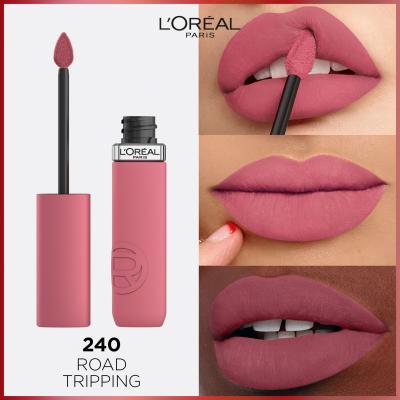 L&#039;Oréal Paris Infaillible Matte Resistance Lipstick Ruj de buze pentru femei 5 ml Nuanţă 240 Road Tripping