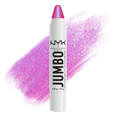 NYX Professional Makeup Jumbo Multi-Use Highlighter Stick Iluminator pentru femei 2,7 g Nuanţă 04 Blueberry Muffin