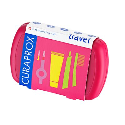 Curaprox Travel Set Red Periuțe de dinți Set