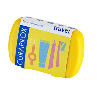 Curaprox Travel Set Yellow Periuțe de dinți Set