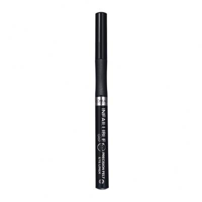 L&#039;Oréal Paris Infaillible Grip 24H Precision Felt Eyeliner Tuș de ochi pentru femei 1 ml Nuanţă 01 Black