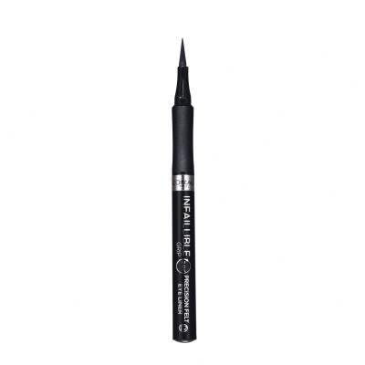 L&#039;Oréal Paris Infaillible Grip 24H Precision Felt Eyeliner Tuș de ochi pentru femei 1 ml Nuanţă 01 Black