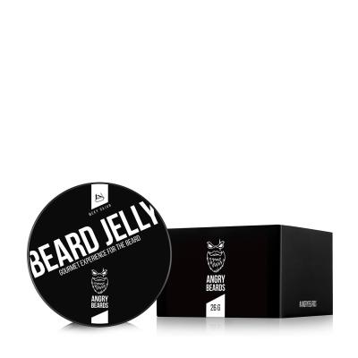 Angry Beards Beard Jelly Meky Gajvr Balsam pentru barbă pentru bărbați 26 g