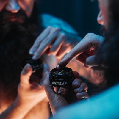 Angry Beards Beard Jelly Meky Gajvr Balsam pentru barbă pentru bărbați 26 g