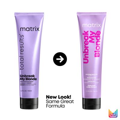 Matrix Unbreak My Blonde Reviving Leave-In Treatment Cremă de păr pentru femei 150 ml