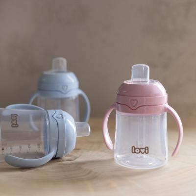 LOVI First Cup With Spout Pink 6m+ Căni pentru copii 150 ml