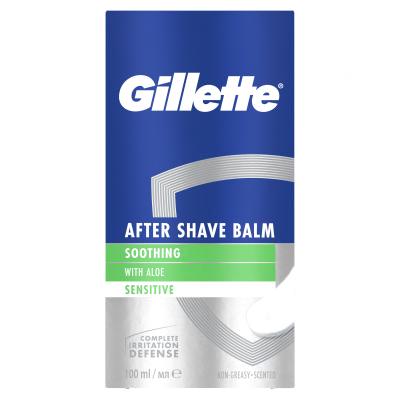 Gillette Sensitive After Shave Balm Balsam după ras pentru bărbați 100 ml