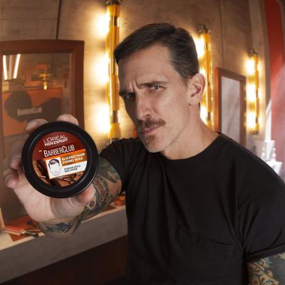 L&#039;Oréal Paris Men Expert Barber Club Slick Fixing Pomade Gel de păr pentru bărbați 75 ml