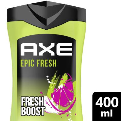 Axe Epic Fresh 3in1 Gel de duș pentru bărbați 400 ml