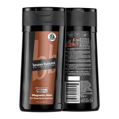 Bruno Banani Magnetic Man Gel de duș pentru bărbați 250 ml