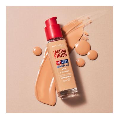 Rimmel London Lasting Finish 35H SPF20 Fond de ten pentru femei 30 ml Nuanţă 001 Pearl