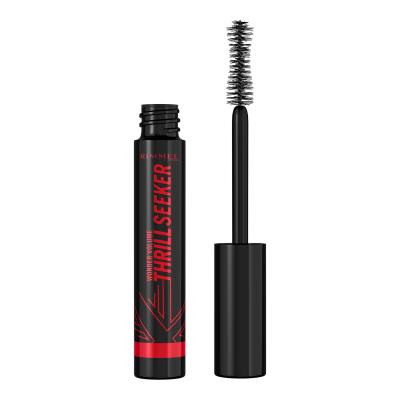 Rimmel London Thrill Seeker Mascara pentru femei 8 ml Nuanţă Pitch Black