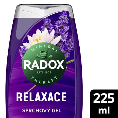 Radox Relaxation Lavender And Waterlily Shower Gel Gel de duș pentru femei 225 ml