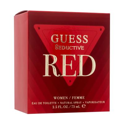 GUESS Seductive Red Apă de toaletă pentru femei 75 ml Cutie cu defect