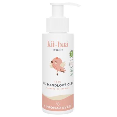 Kii-Baa Organic Baby Bio Almond Oil Ulei de corp pentru copii 100 ml