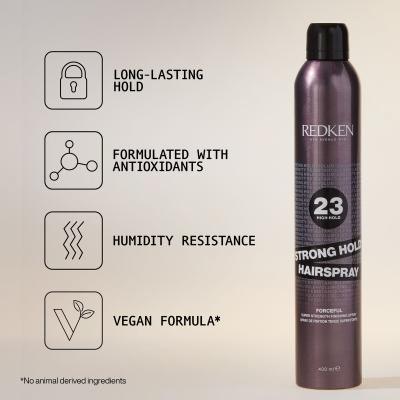 Redken Forceful 23 Fixativ de păr pentru femei 400 ml