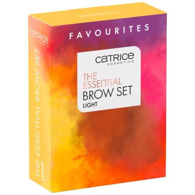 Catrice The Essential Brow Set Set cadou Creion de sprancene Eye Brow Stylist 1,6 g 020 Date With Ash-Ton + pudra de sprancene Brow Powder Waterproof 4 g 010 Ash Blond + gel de sprancene Super Glue Brow Styling Gel 4 ml 010 Ultra Hold