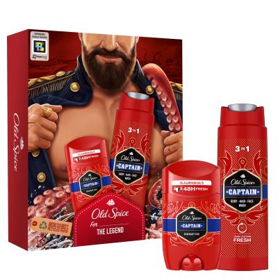 Old Spice Captain Set cadou Deostick 50 ml + gel de duș 3în1 250 ml