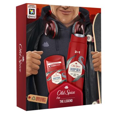 Old Spice Deep Sea Set cadou Deostick 50 ml + gel de duș 3în1 250 ml