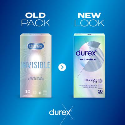 Durex Invisible Prezervative pentru bărbați Set