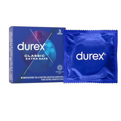 Durex Extra Safe Thicker Prezervative pentru bărbați Set