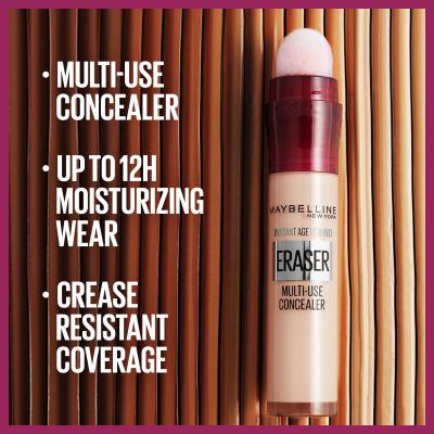 Maybelline Instant Anti-Age Eraser Anticearcăn pentru femei 6,8 ml Nuanţă 121 Light Honey