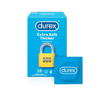 Durex Extra Safe Thicker Prezervative pentru bărbați Set