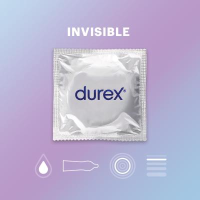 Durex Invisible Prezervative pentru bărbați Set