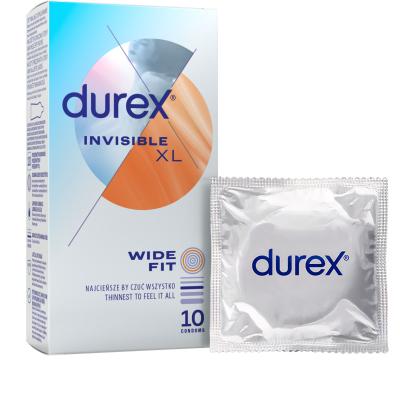 Durex Invisible XL Prezervative pentru bărbați Set